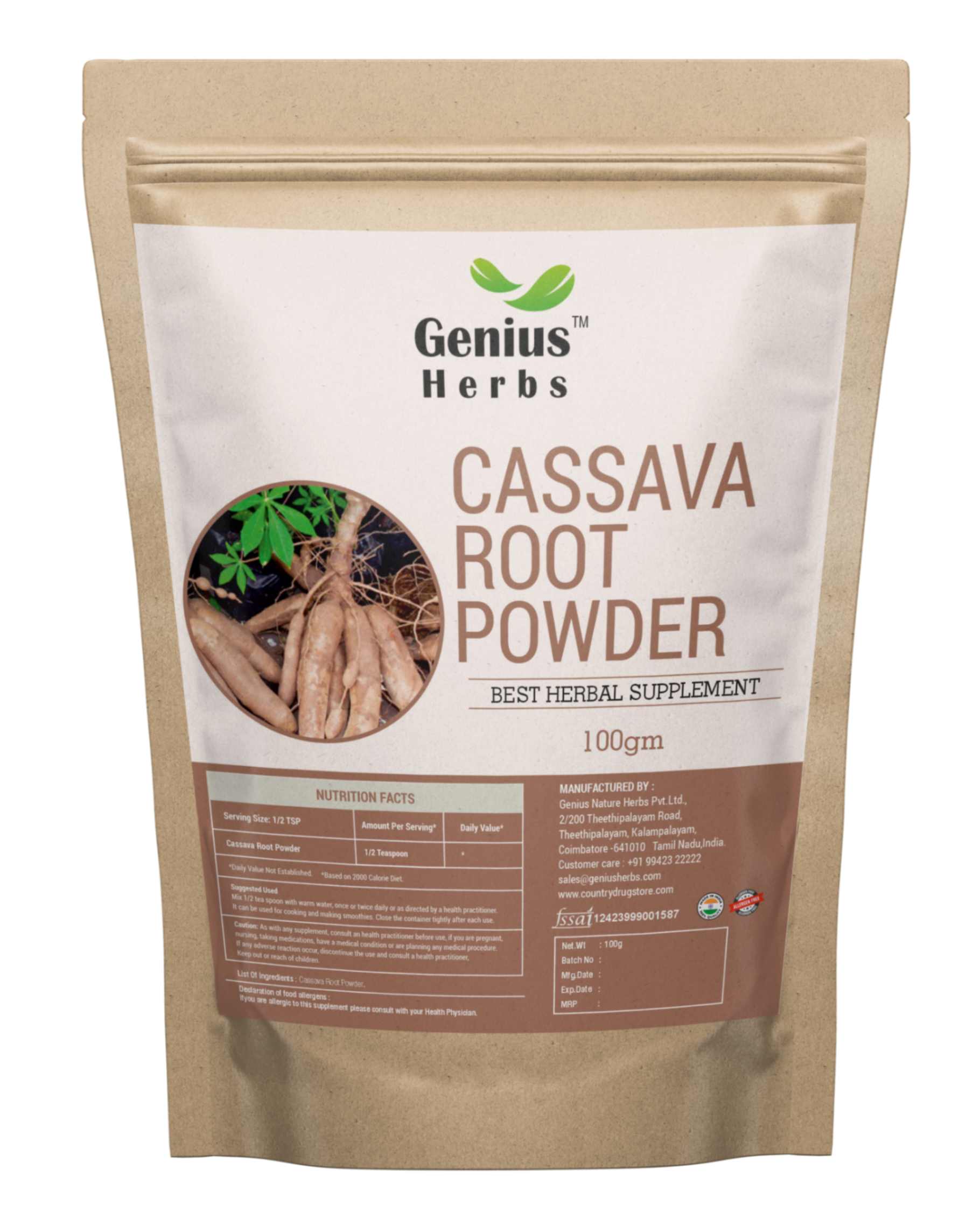 Cassava Flour/Yuca Powder/Manioc Powder Wholesale Manufacturer & Supplier in India